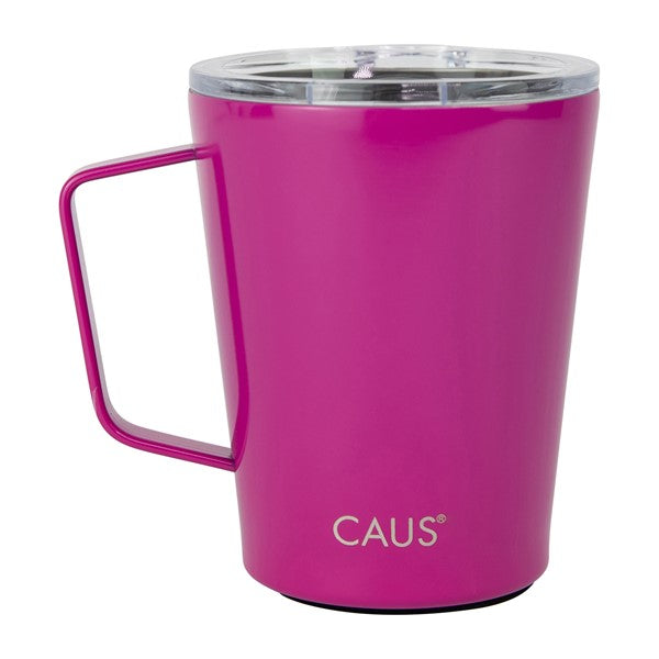 Coffee Tumbler with Handle Pattern - caus - Made in NC, LLC